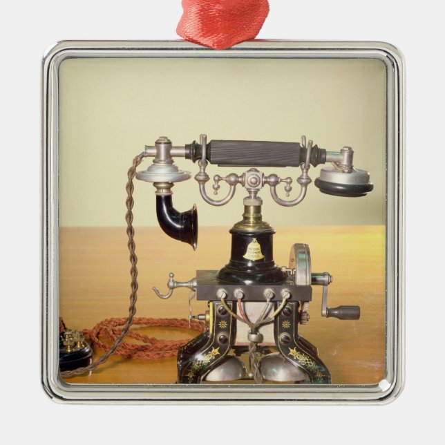 Ornement En Métal Ericsson téléphonent, 1890 (Devant)
