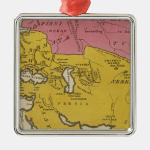 Ornement En Métal État de nations à l'aera chrétien