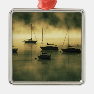 Ornement En Métal États-Unis, Colorado, lac Dillon.  Le matin tôt