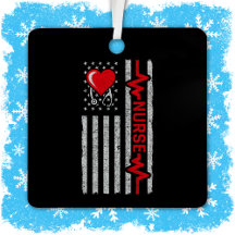 Etats-Unis Héros Drapeau américain Vie Infirmière