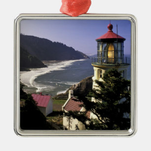 Ornement En Métal États-Unis, Oregon, Florence. Phare de Heceta Head