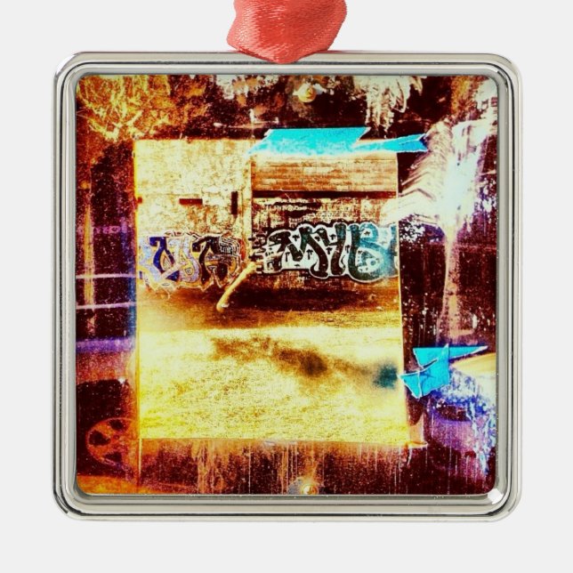 Ornement En Métal étiquette (Devant)