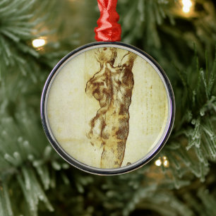 Ornement En Métal Étude de Michel-Ange sur la bataille de Cascina