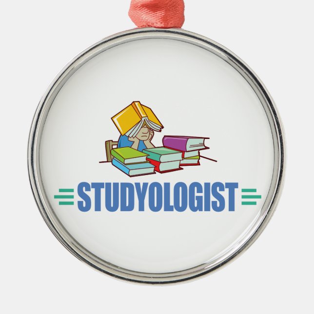 Ornement En Métal Étudiant drôle (Devant)