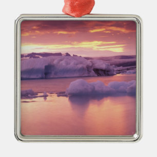 Ornement En Métal Europe, Islande, lagon de Jokulsarlon