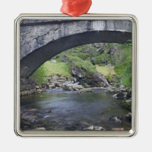 Ornement En Métal Europe, Norvège. Pont de pierre en route pour Berg