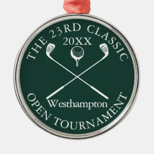 Ornement En Métal Événement classique du tournoi de golf Prix Émerau