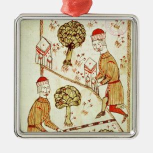 Ornement En Métal Examen et délimitation de terre