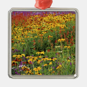 Ornement En Métal Exposition de fleurs dans les jardins de la paix i