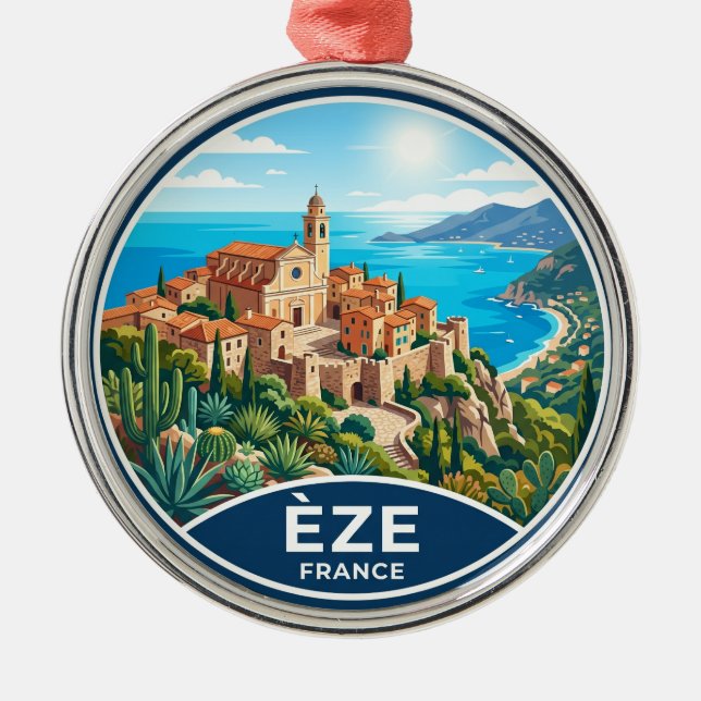 Ornement En Métal Eze France (Devant)