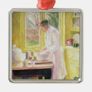 Ornement En Métal Fabrication de la tarte aux pommes