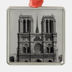 Ornement En Métal Façade de Notre-Dame, Paris, fin du 19ème siècle