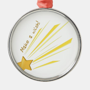 Ornement En Métal Faites un souhait