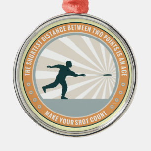 Ornement En Métal Faites votre compte de tir