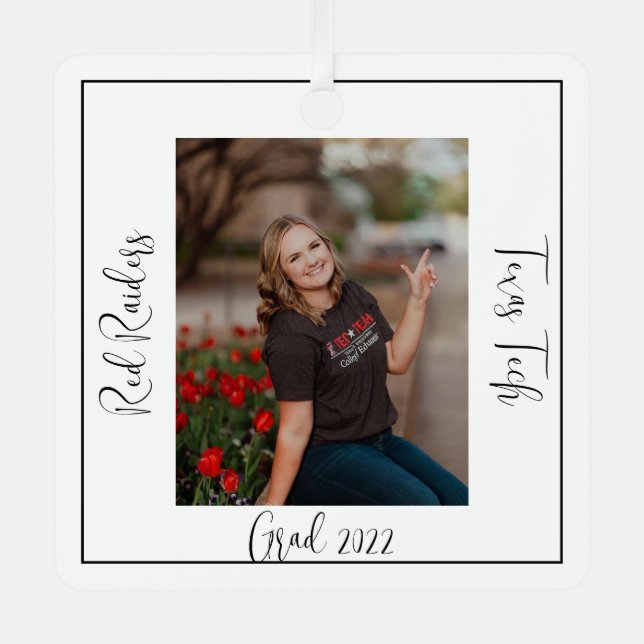 Ornement En Métal Félicitations Diplômé Ornement Métal (Recto)