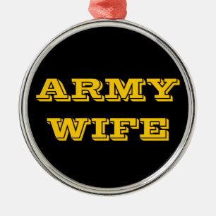 Ornement En Métal Femme de l'armée