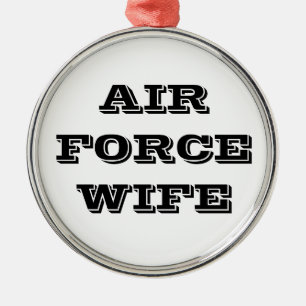 Ornement En Métal Femme de l'armée de l'air