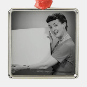 Ornement En Métal Femme mûre