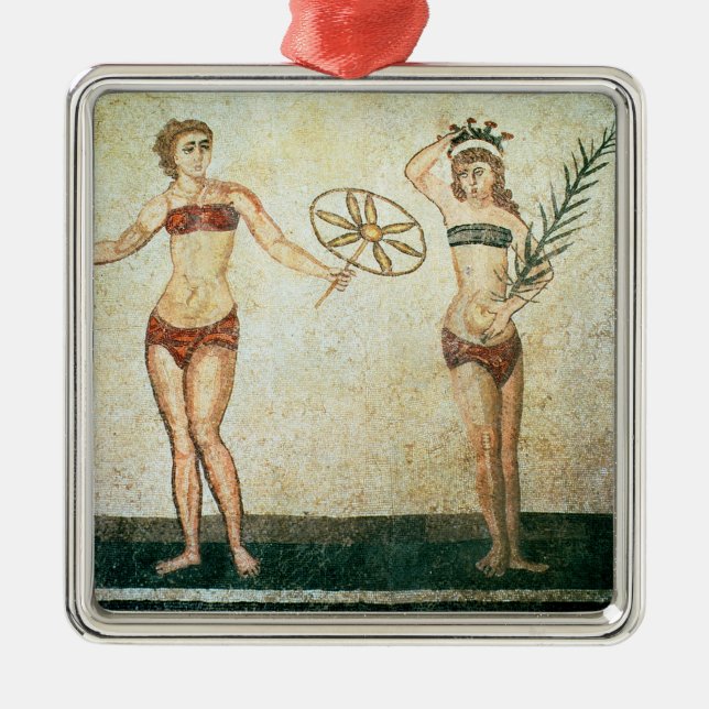 Ornement En Métal Femmes dans des 'bikinis (Devant)