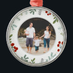Ornement En Métal Festif Frame Holiday Keepsaké<br><div class="desc">Photographie © Kate Williams : https://www.flickr.com/people/kate_williams/ et fournie par Creative Commons : https://creativecommons.org/licenses/by/2.0/</div>