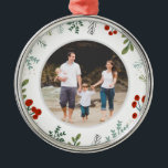 Ornement En Métal Festif Frame Holiday Keepsaké<br><div class="desc">Photographie © Kate Williams : https://www.flickr.com/people/kate_williams/ et fournie par Creative Commons : https://creativecommons.org/licenses/by/2.0/</div>