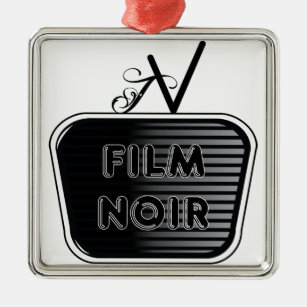 Ornement En Métal Film Noir