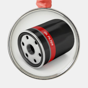 Ornement En Métal Filtre à huile d'automobile