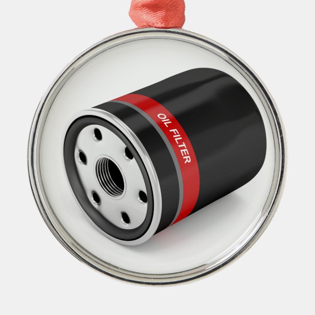 Ornement En Métal Filtre à huile d'automobile (Devant)