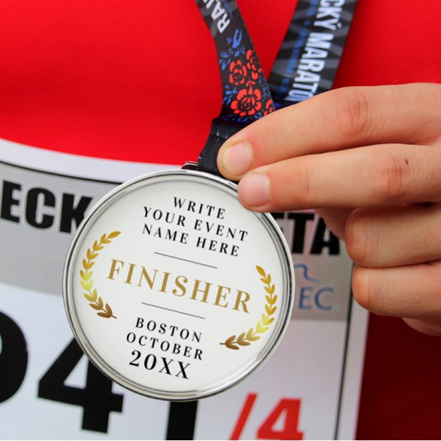 Ornement En Métal Finisseur classique de courre d'or élégant | Diplô (Créateur téléchargé)