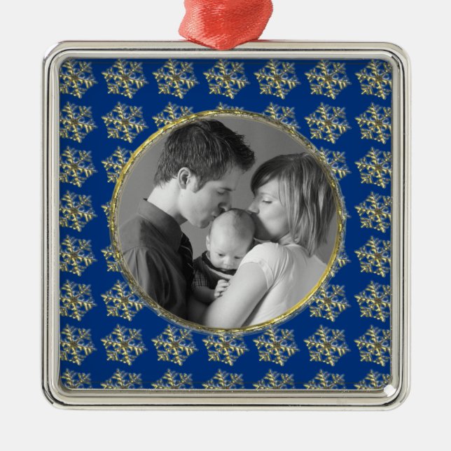 Ornement En Métal Flocons de neige (Devant)