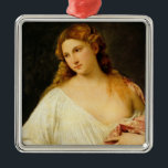 Ornement En Métal Flora<br><div class="desc">Flora | par emplacement d'art de Titian | : Degli Uffizi,  nombre de puits de collection italien d'image de l'artiste | de Florence,  Italie | : XIR31617</div>