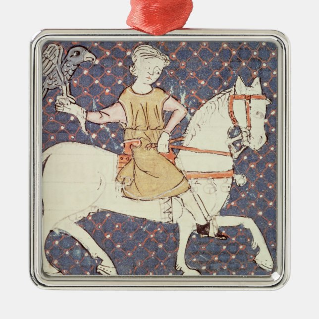 Ornement En Métal Fol.58v peut : Fauconnerie (Devant)