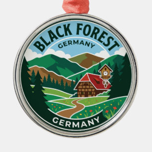 Ornement En Métal Forêt-Noire Allemagne