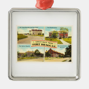 Ornement En Métal Fort Bragg # souvenir de cru de 2 la Caroline du