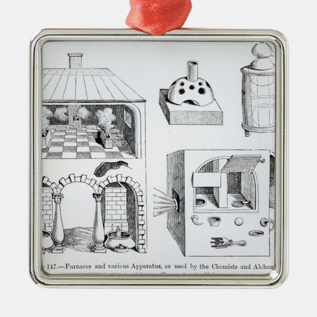 Ornement En Métal Fours et divers appareil (Devant)