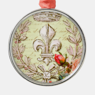 Ornement En Métal Français vintage