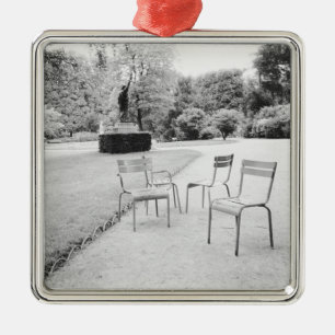 Ornement En Métal FRANCE, Paris : Statue du jardin du Luxembourg