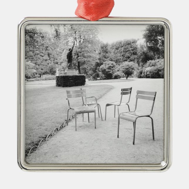 Ornement En Métal FRANCE, Paris : Statue du jardin du Luxembourg (Devant)