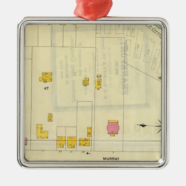 Ornement En Métal Frankfort, Kentucky 9 (Devant)