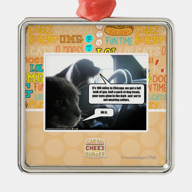 Ornement En Métal Frappez-le (Devant)