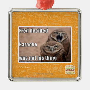 Ornement En Métal Fred a décidé