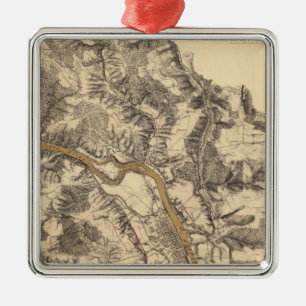 Ornement En Métal Fredericksburg, la Virginie