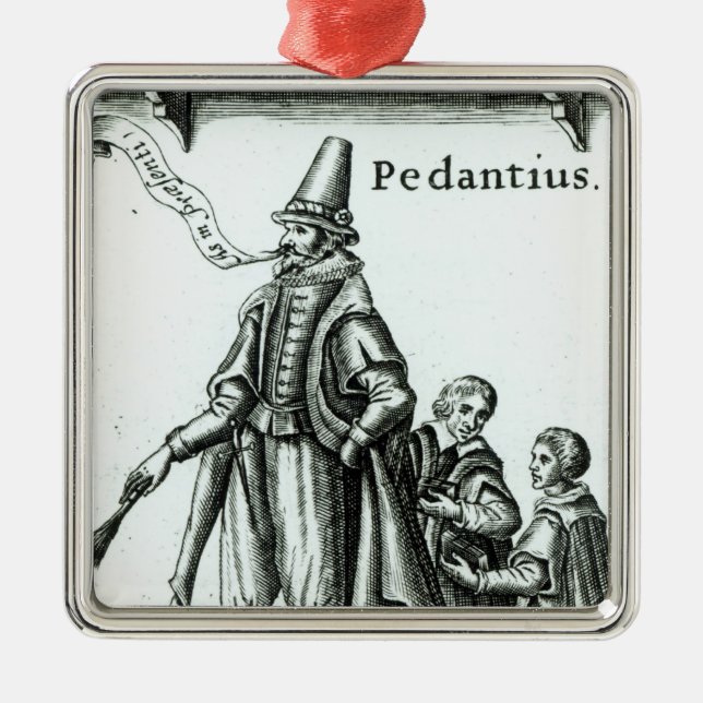 Ornement En Métal Frontispice de 'Pedantius (Devant)