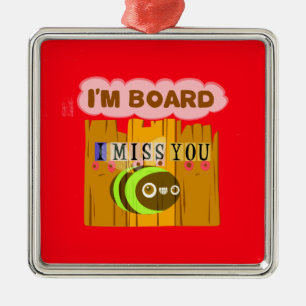 Ornement En Métal Funny I