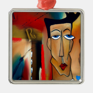 Ornement En Métal fusion-art abstrait