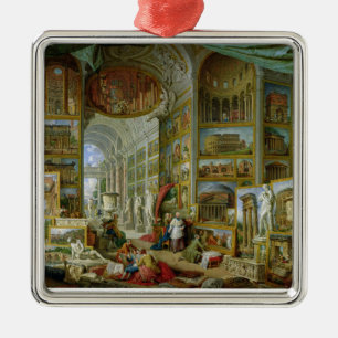 Ornement En Métal Galerie des vues de Rome antique, 1758