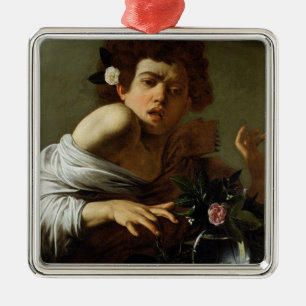 Ornement En Métal Garçon mordu par un lézard, c.1595-1600 (huile s