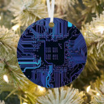 Ornement En Métal Geek Sortie carte de circuit électronique Nerd PCB<br><div class="desc">PCB Circuit Board cadeaux pour les geeks ou cadeaux pour les nerds. En voici un pour l'Ordinateur Nerd ou Geek en chacun de nous. Geek Sortez votre Nerd avec cette carte circuit électronique PCB. Il s'agit d'une image de fond d'une carte de circuit imprimé ou d'une carte de circuit électronique....</div>