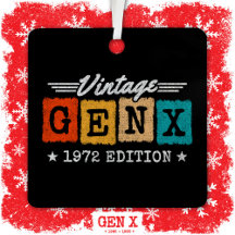 Gen X Generation Gen Xer Né 1972 Gen X Anniversair