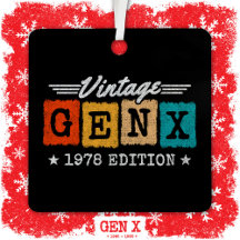 Gen X Generation Gen Xer Né 1978 Gen X Anniversair